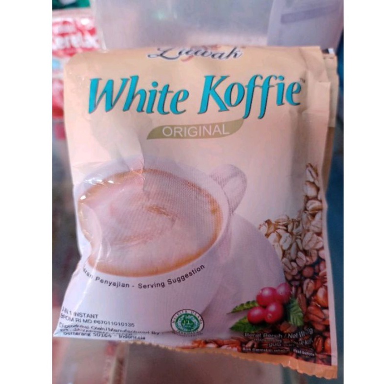 

Luwak white koffe 1 Renceng isi 10