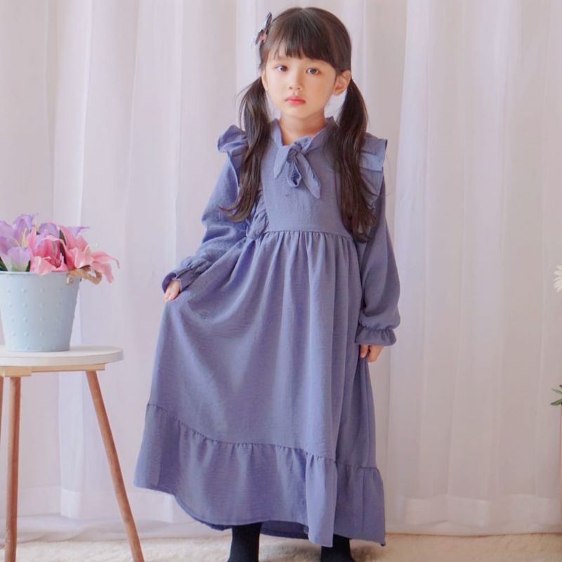 1-5t GAMIS CRINKLE VERSI A GAMIS ANAK GAMIS DINAN MALIKA