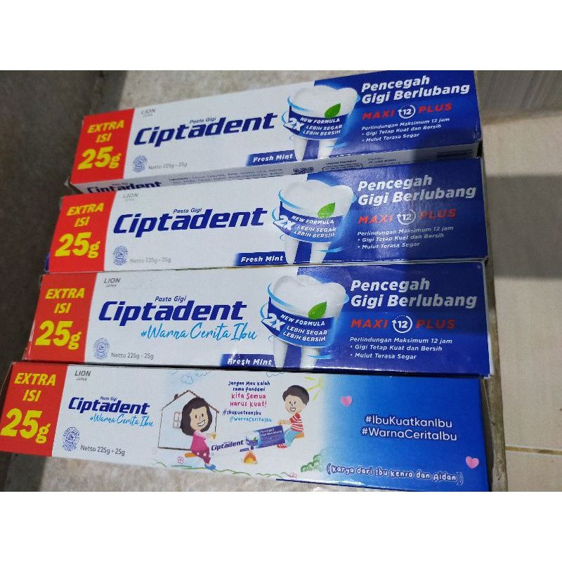 ciptadent 225gr / ciptadent pasta gigi 225gr