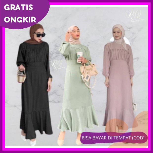 Baju Gamis Mewah Dewasa Import Batari Jumbo Maxy Premium Wanita Perempuan Baju Muslim Gsmis Cewek Pe