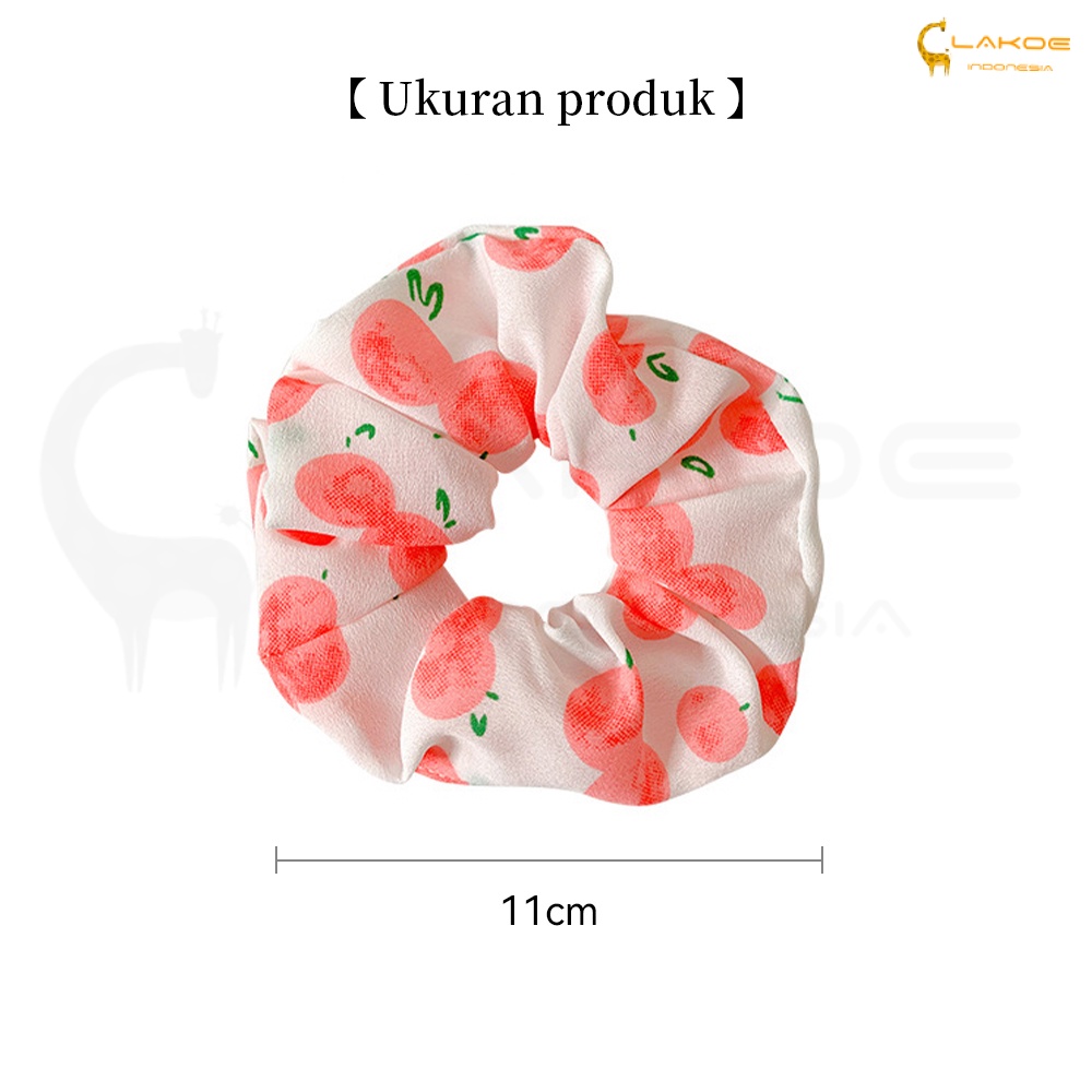 Ikat Rambut Korea Scrunchie Kunciran Rambut Karet