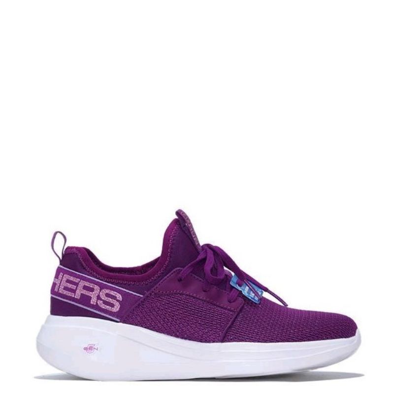 SKECHERS GO RUN FAST WOMEN'S PLUM & MAUVE