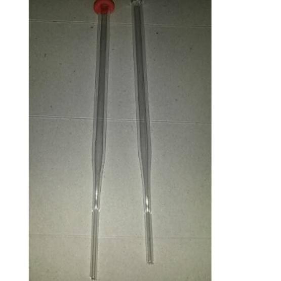 Terlarisヤマ Pipet kaca pyrex tidak mudah patah tebal pipet tetes harga 10pcs