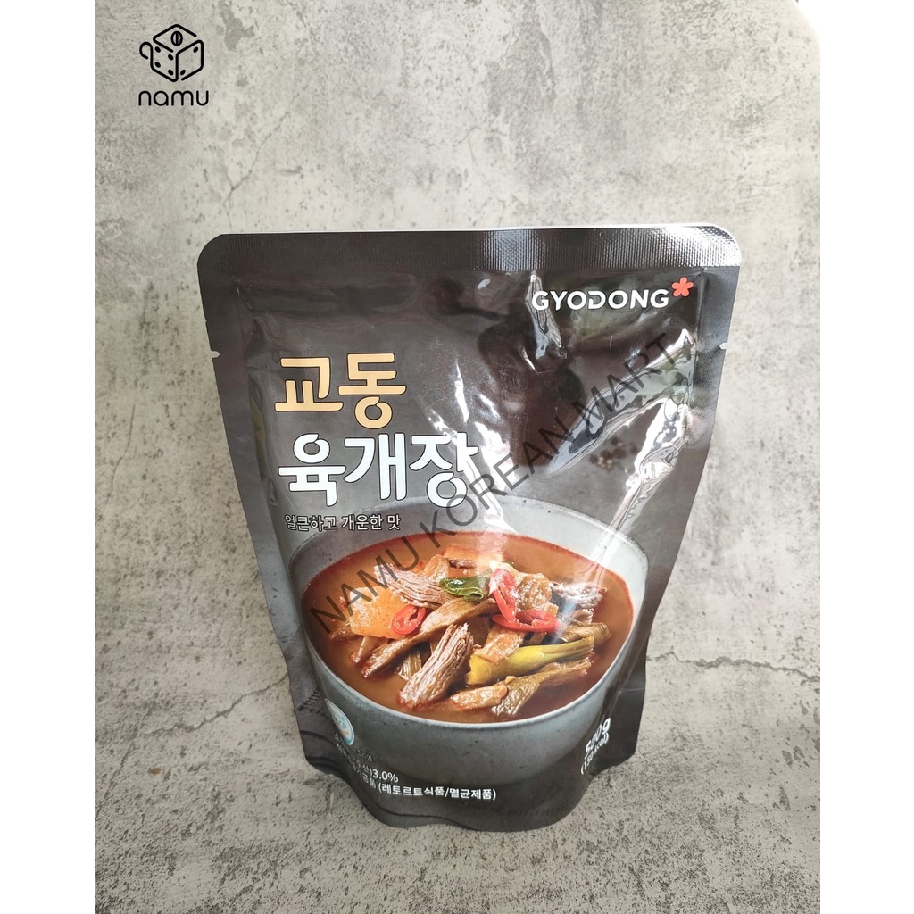 

Gyodong Spicy Beef Soup (YUKEJANG) 500gr / Sup Daging Pedas / Spicy Beef Soup / Yukejang