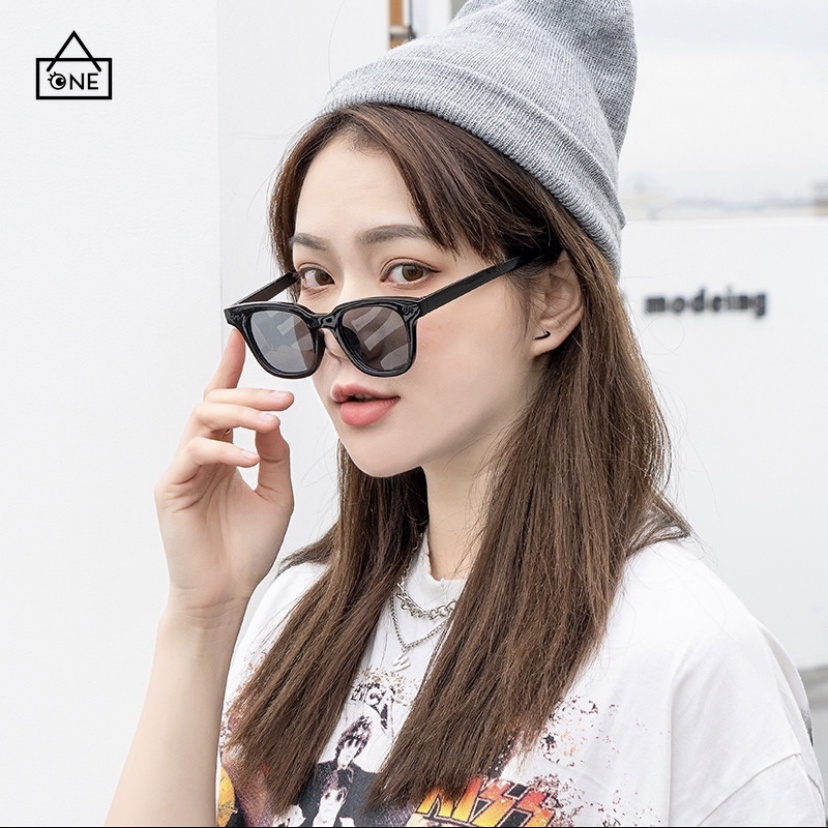 COD❤Korea Kacamata Hitam Warna Permen Kacamata Wanita / Pria Fashion Candy Color Warna Kuning Korea