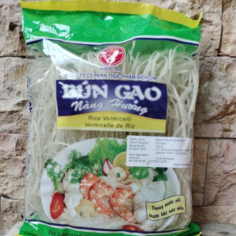 BUN GAO RICE VERMICELLI / BIHUN VIETNAM 400 GRAM