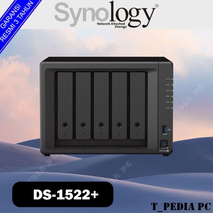 Dck Nas Synology Ds1522+ - 8Gb 5Bay Nas Synology Ds-1522+
