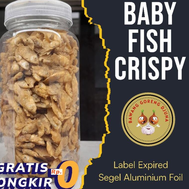 

Harga TERMURAAH.. Baby Fish | Baby Fish Crispy Toples | Baby Fish Ikan Goreng Crispy 08J