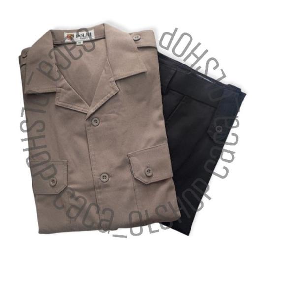 Depan1 1 STEL BAJU + CELANA PDLSUS JATAH POLRI 2020 POLISI SABHARA
