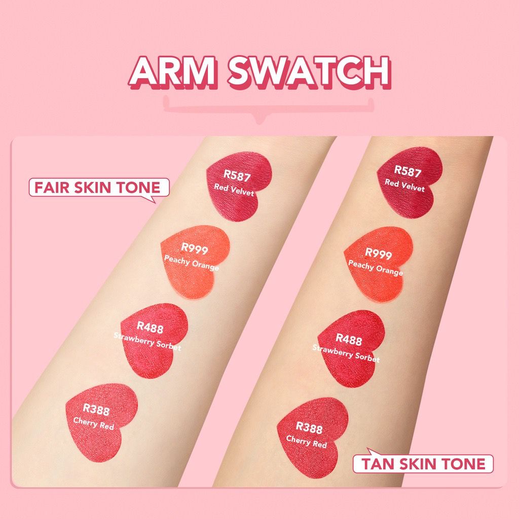 YOU Simplicity Love You Tint | Lip Tint Lipstick Ombre | Liptint Ringan Tahan Lama | Tidak Lengket