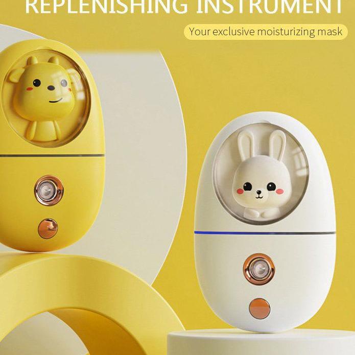 Terbaru | FG2 | Cute Pet Nano Spray Wajah Portable Mini USB Mist Sprayer Pelembab Murah Perawatan Hu