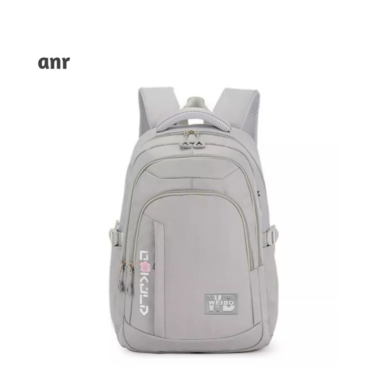 Tas Sekolah Anak Perempuan SMP SMA Ransel Wanita Premium WEIBO Backpack Besar