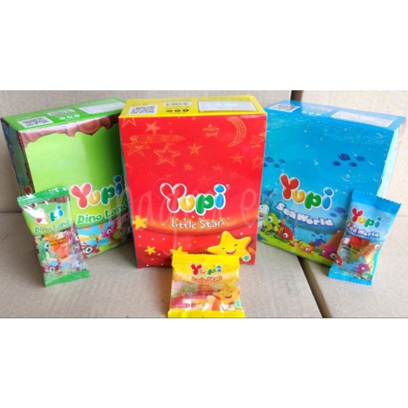 

YUPI aneka rasa Isi 24 pcs x 7 gr