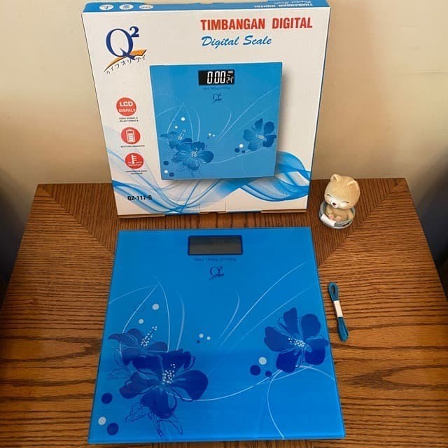Timbangan badan digital Q2 117G