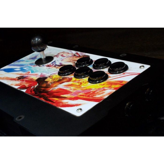 EGO Arcade Deck Black With Black Joystick  (6200 Games ++)