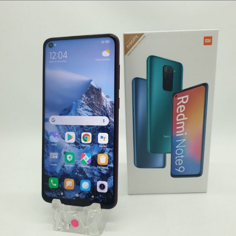 Xiaomi Redmi Note 9 Ram 6/128Gb Fullset Murah Garansi Resmi