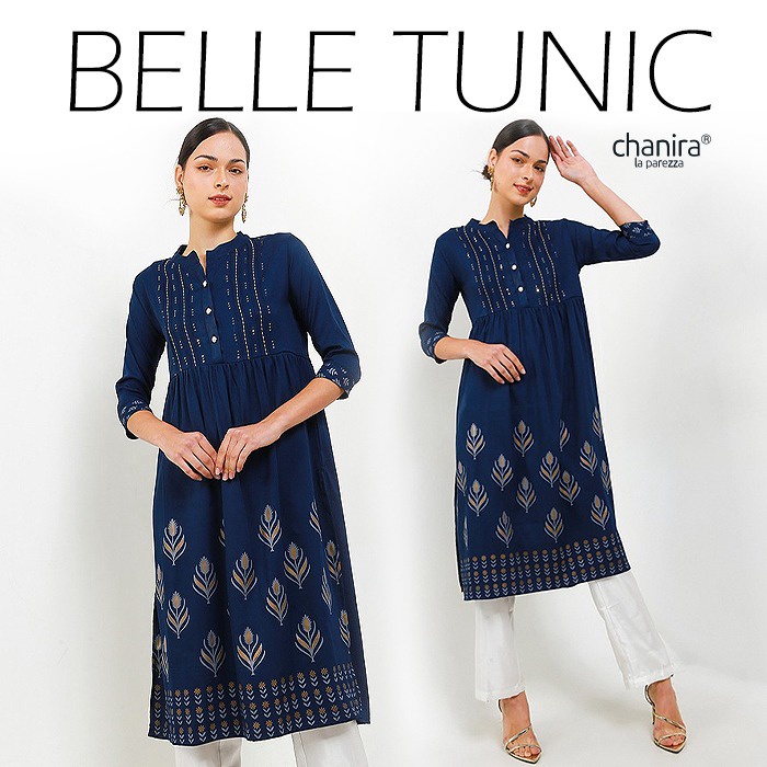 CHANIRA - Belle / Atasan Tunik Wanita Motif Premium