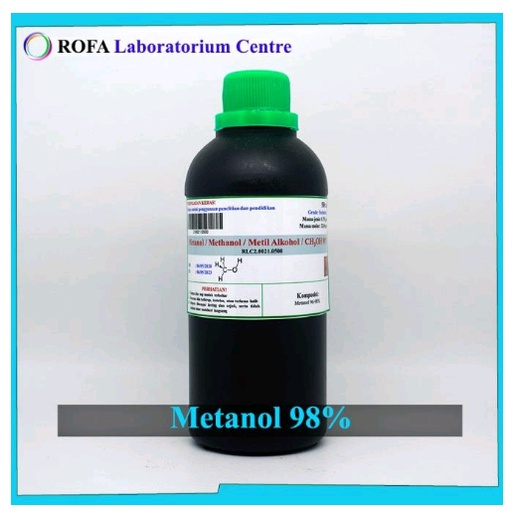 Metil Alkohol / Spiritus / CH3OH 98% 500 mL