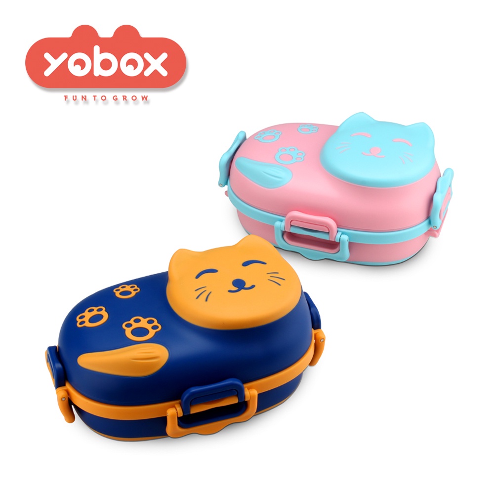 YOBOX Tempat makan bayi lunchbox model KUCING Y010 YOOYEE