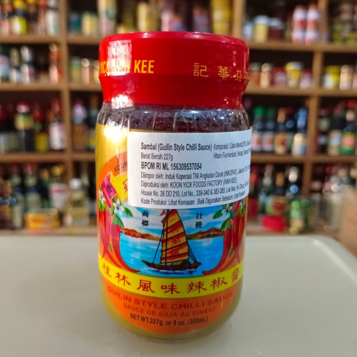 

KOON YICK WAH KEE GUILIN STYLE CHILLI SAUCE SAMBAL SIAP KONSUMSI 200ML