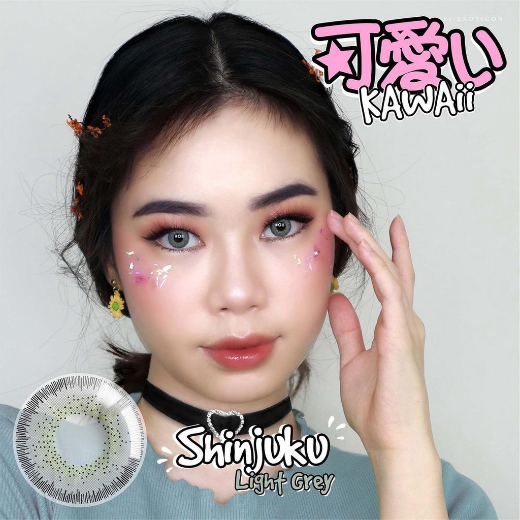 SOFTLENS X2 KAWAII DIA 14.5MM BY EXOTICON FREE LENCASE