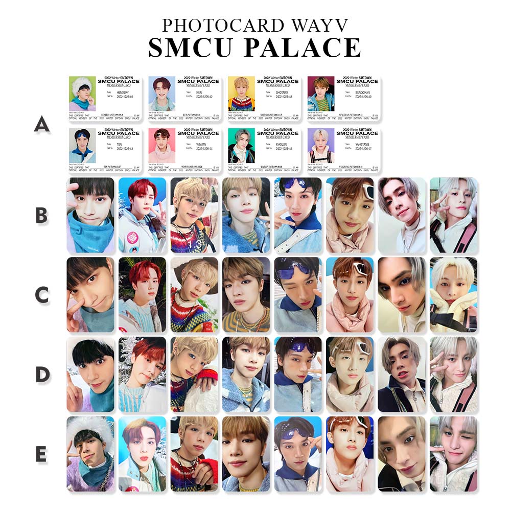 photocard wayv smcu palace