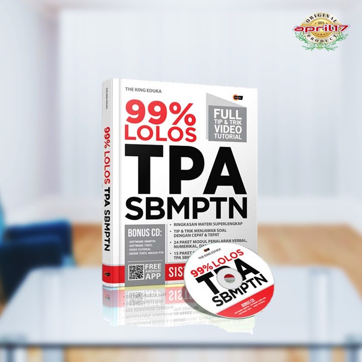 BUKU 99% LOLOS TPA SBMPTN (PLUS CD)