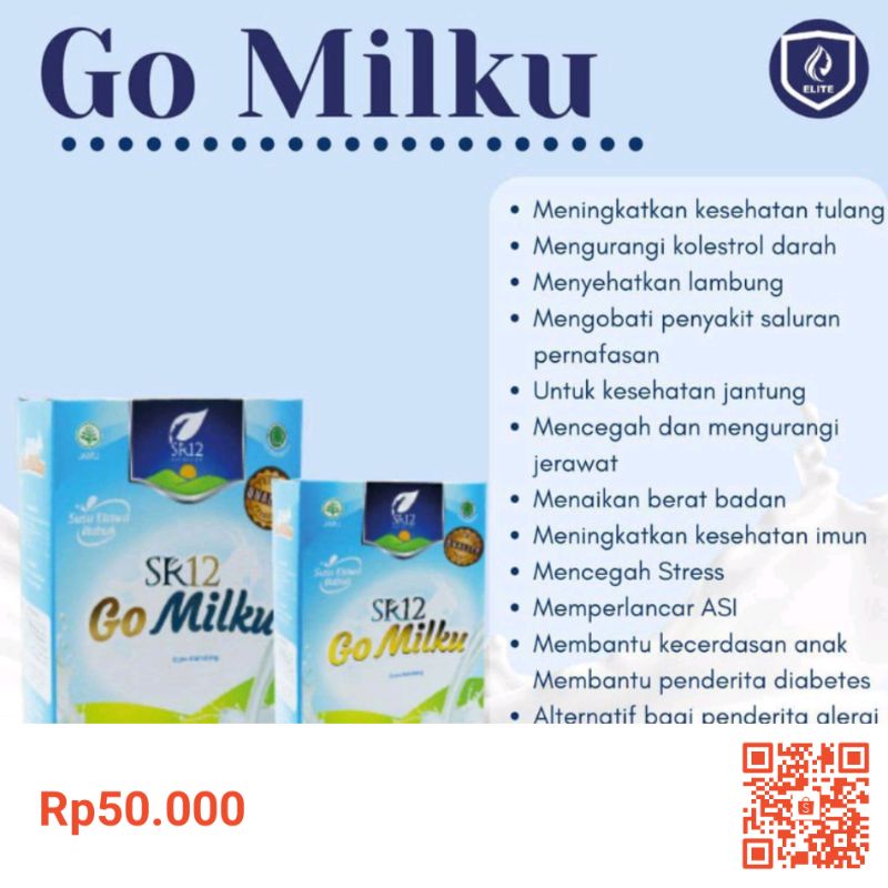 

SUSU KAMBING ETAWA / GO MIL SR12 / 200 Gram