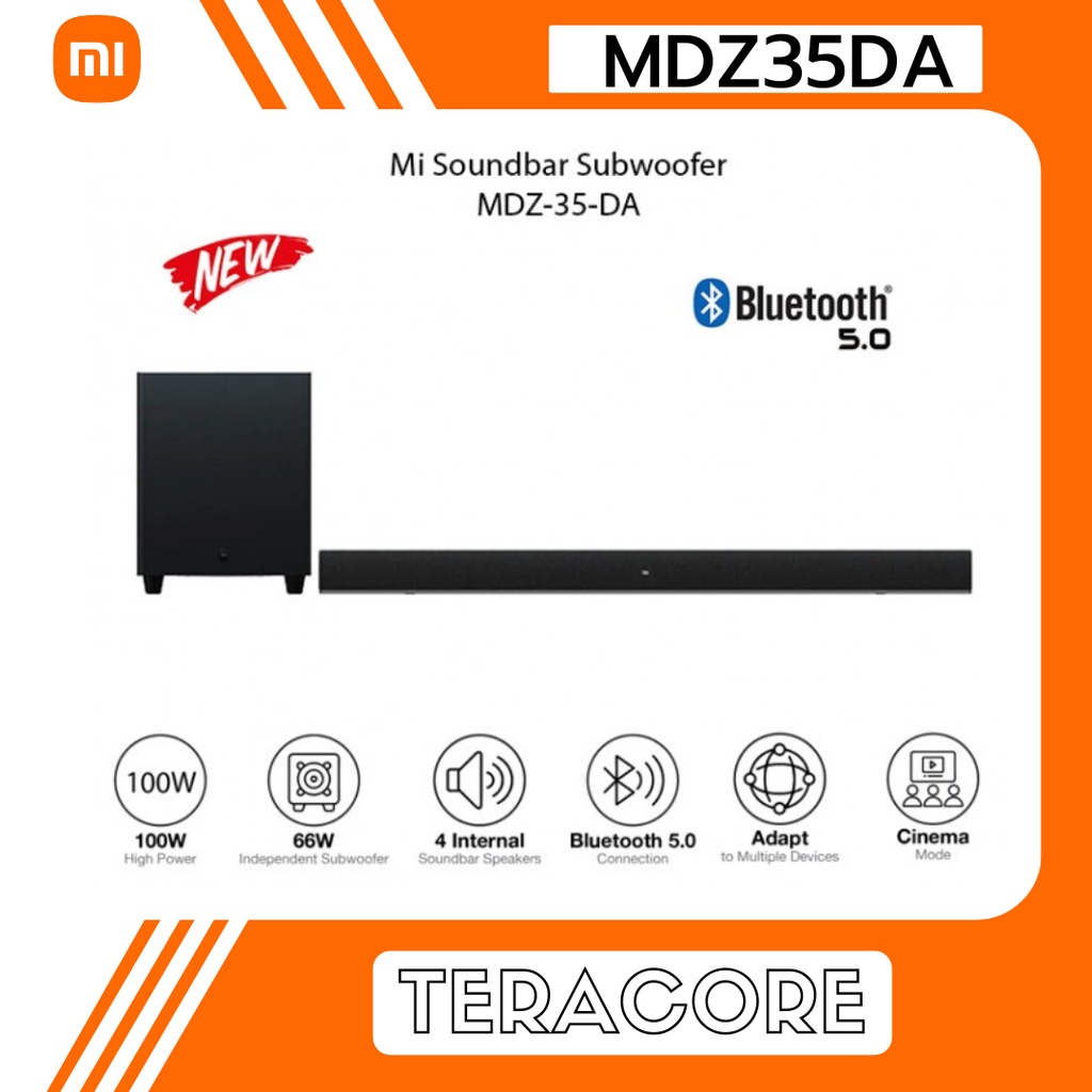 Xiaomi MDZ35DA MDZ 35 DA Soundbar Sub Subwoofer 2.1 Speaker Bluetooth