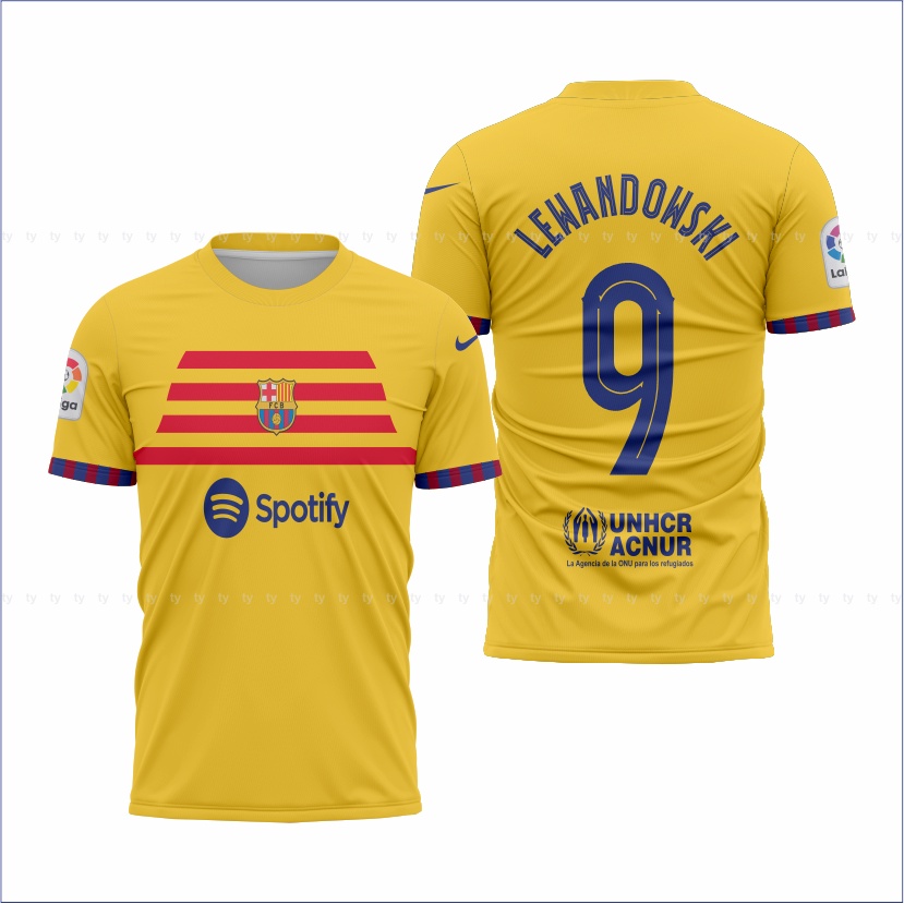 JERSEY BARCELONA 4TH 22-23 FULL PRINTING