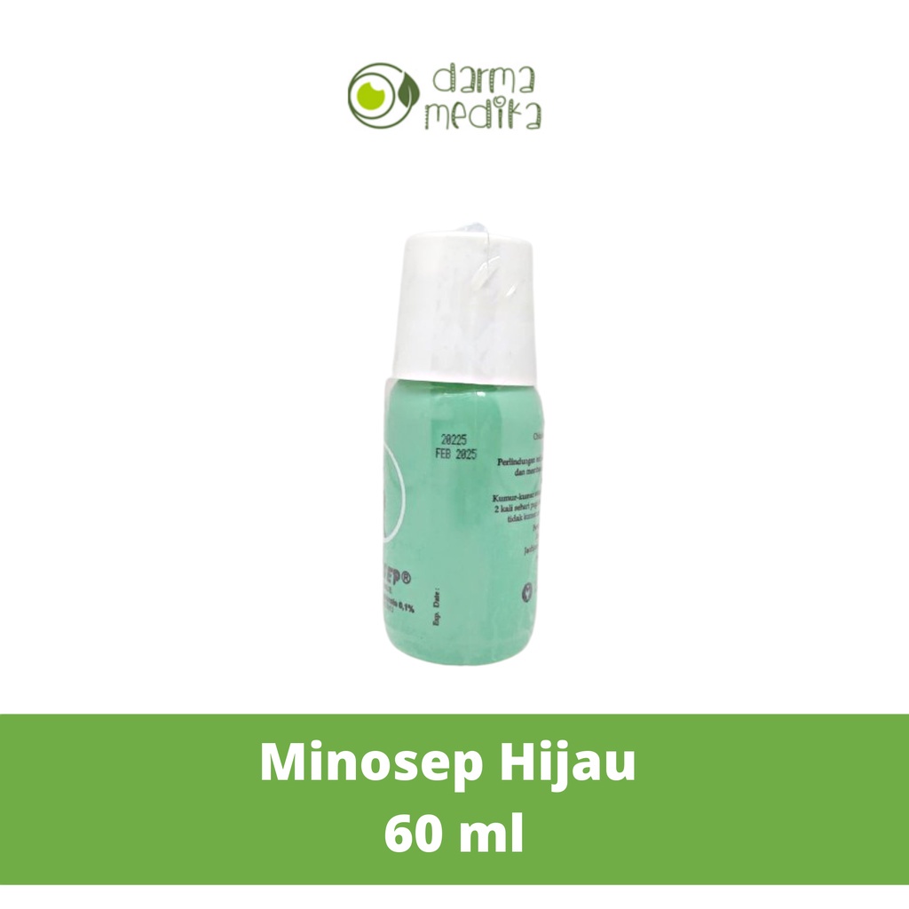 Minosep Obat Kumur HIJAU 60 ml 60ml