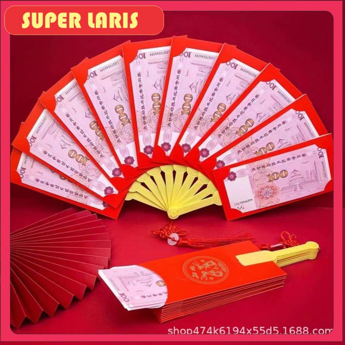 

Terbaru Angpao imlek 2023 Model Kipas / Angpao Terbaru Imlek / Amplop angpau