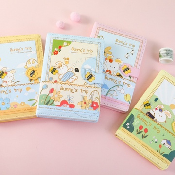 

Magnetic Notebook Cute Bunny's Trip / Diary Jurnal Agenda / Buku Tulis