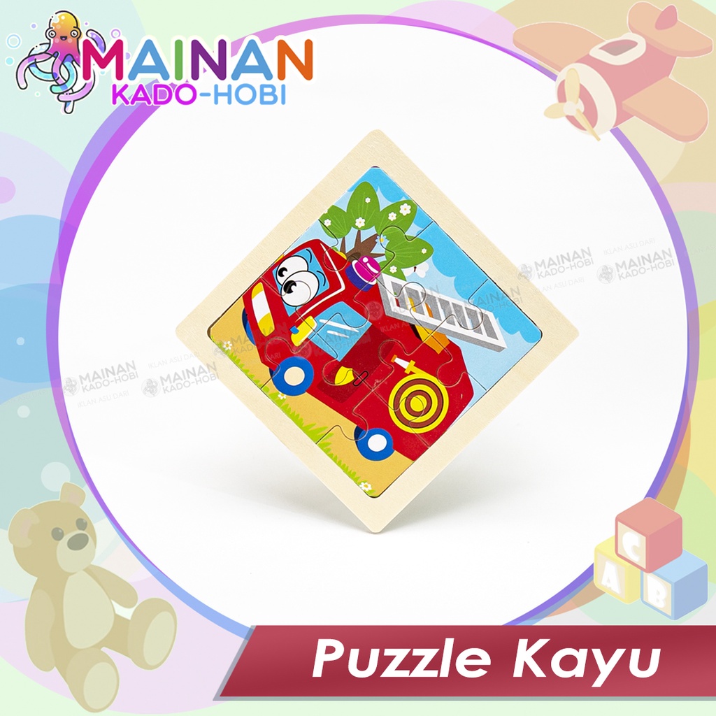 MAINAN MENGASAH OTAK BRAIN GAME SET PUZZLE KARAKTER LUCU