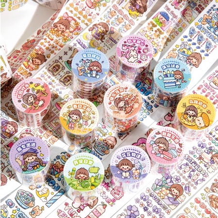 

HI476 Washi Tape Lucu Cerita Sehari Hari Untuk Dekorasi Jurnal