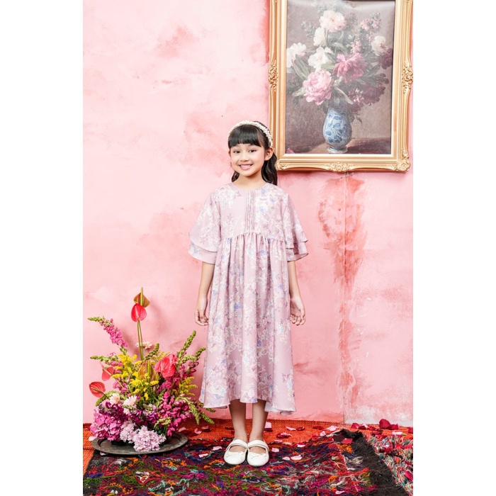 Klamby - Ornella Dress Girl Hacienda Rose