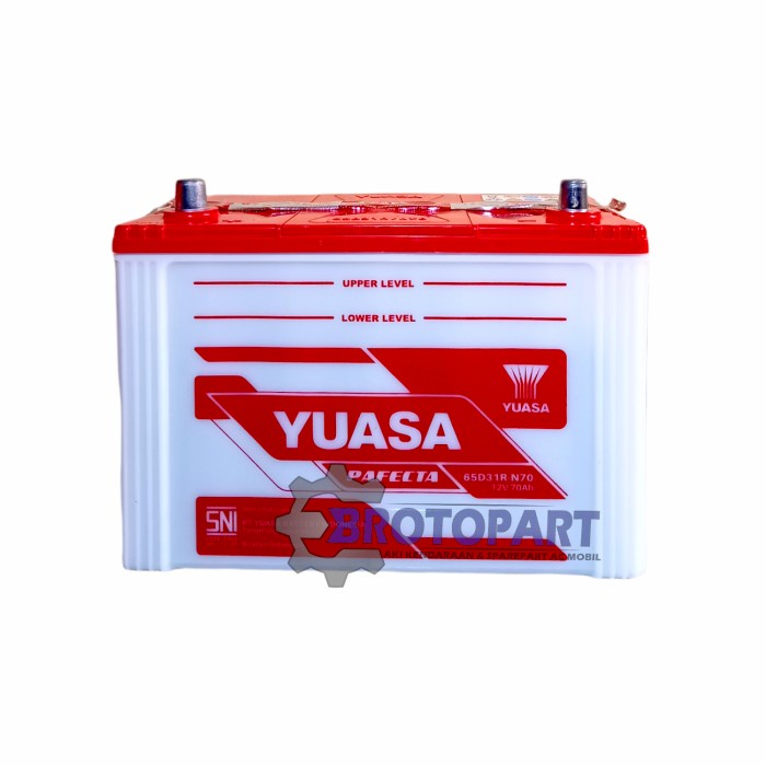 Yuasa N70 PF 65D31R Aki Basah