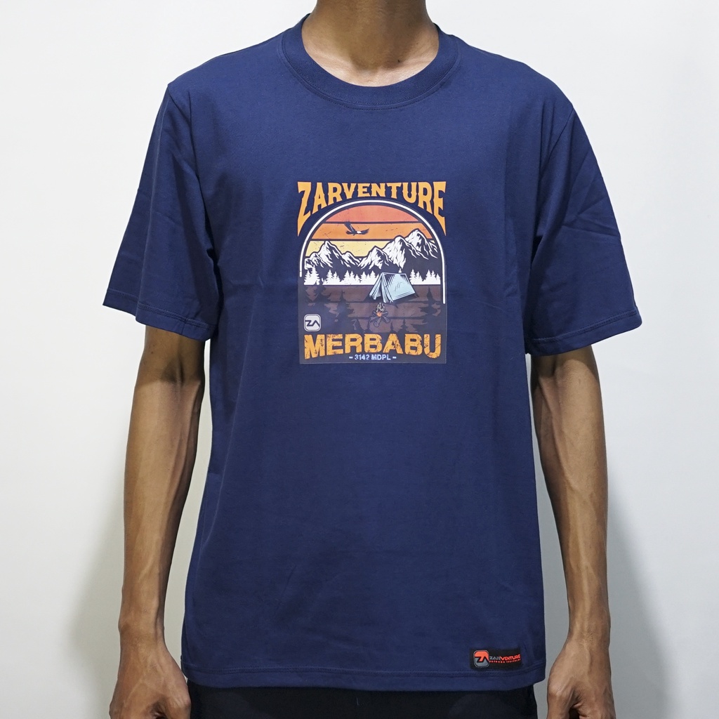 kaos tshirt tema adventure hiking zarventure 1004