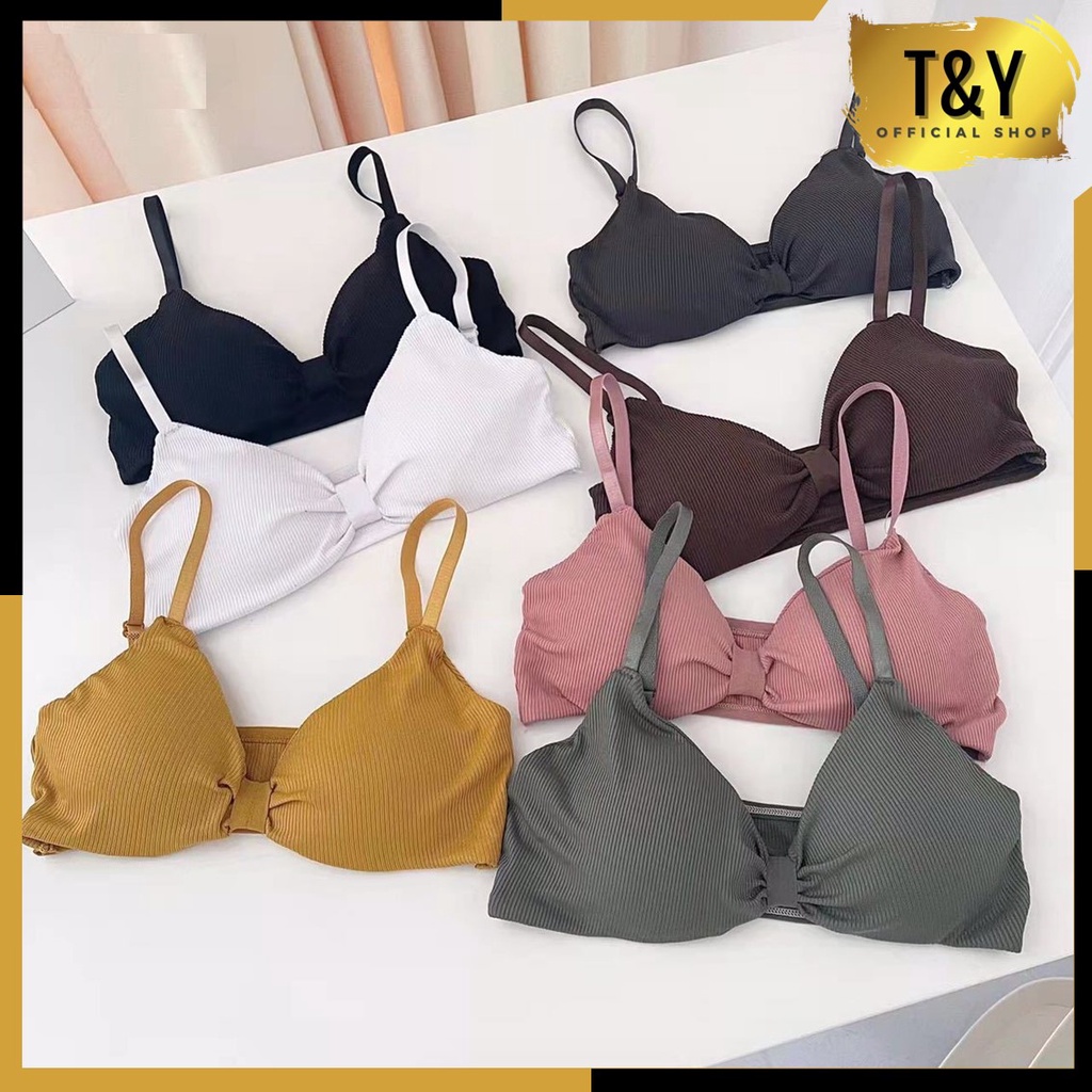 T&amp;Y Bra Tanpa Kawat Sexy 6616 Asian Style Bra Premium Jepang Sexy Jahitan Seamless Wanita Bikini Sport Beha Lingerie Korea Fashion Bralette Import Murah