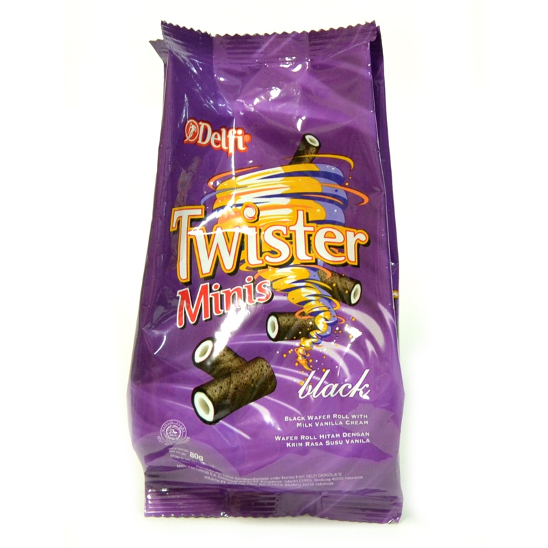 

Twister Wafer Minis Black 70Gr