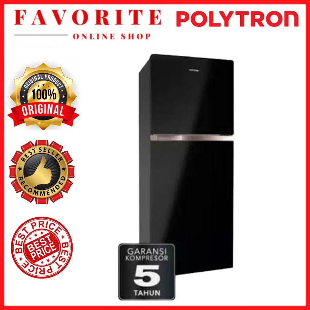 KULKAS POLYTRON  2 PINTU PRW-25MNX / PRW 25 MNX