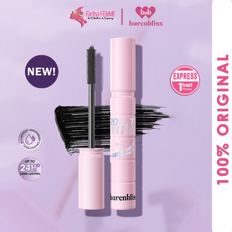 Barenbliss Roll To Volume Mascara