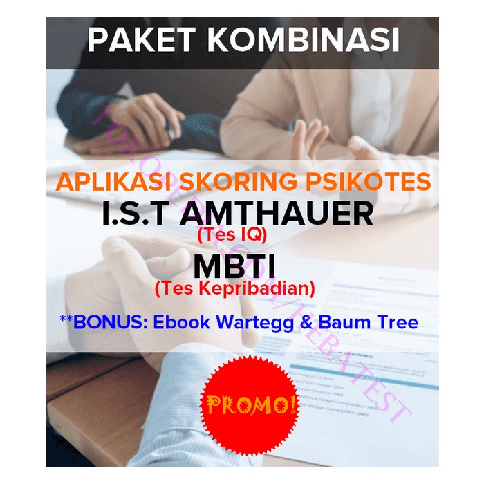Alat Psikotes dan Aplikasi Skoring: IST  MBTI  Bonus