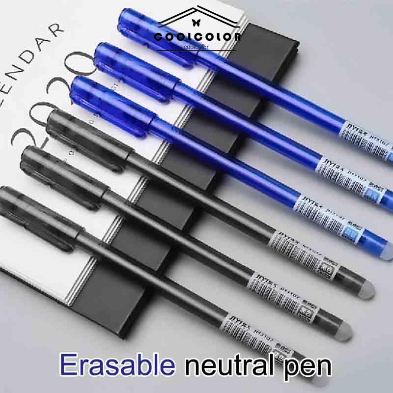 COD❤️1Pcs Pulpen Gel Erasable Bisa Dihapus Pulpen bisa dihapus Korean style Pulpen Belajar- cl