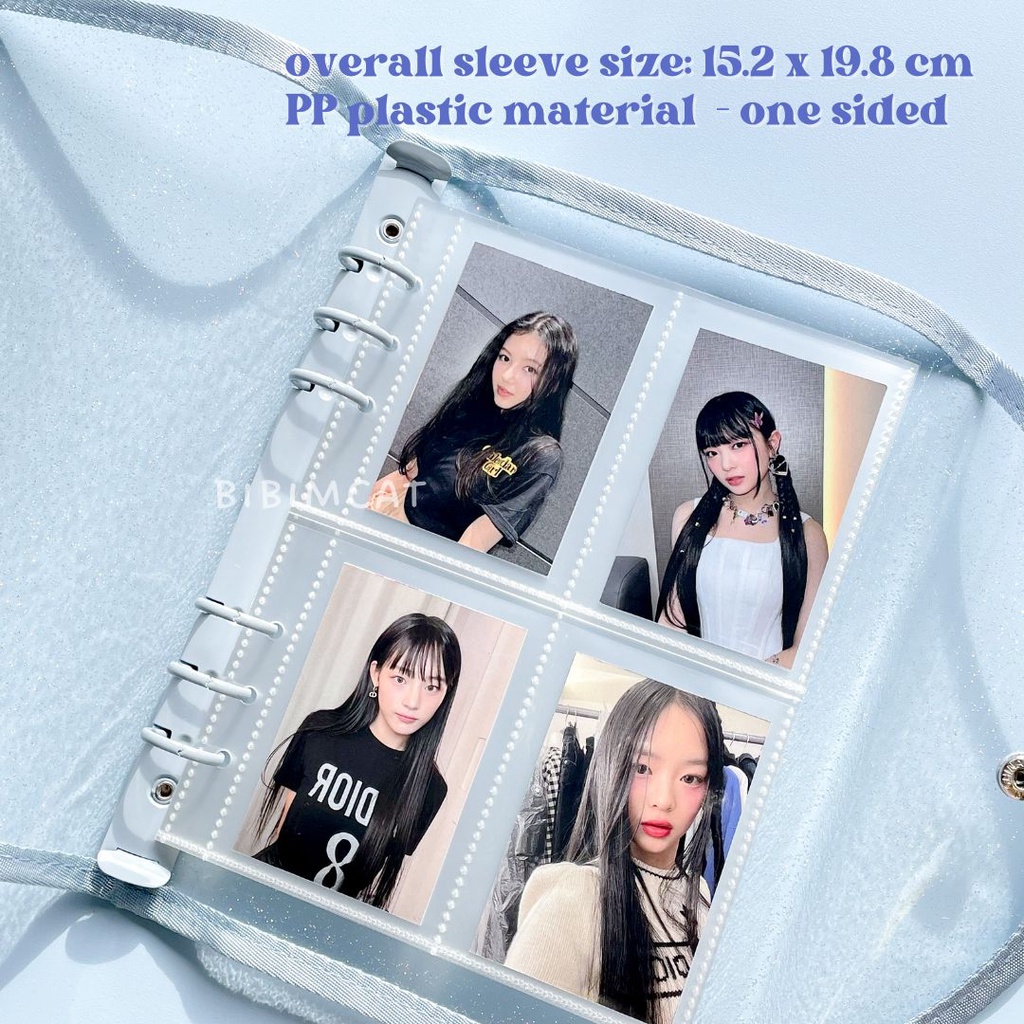 

RB (A5 Size) 10 Lembar Sleeve Binder A5 6 Ring - ONE Sided