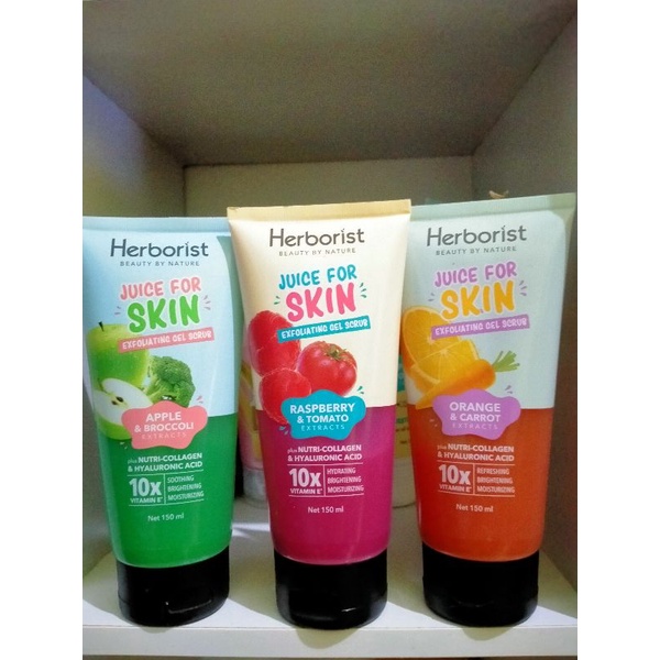 Herborist handbody & exfoliating gel