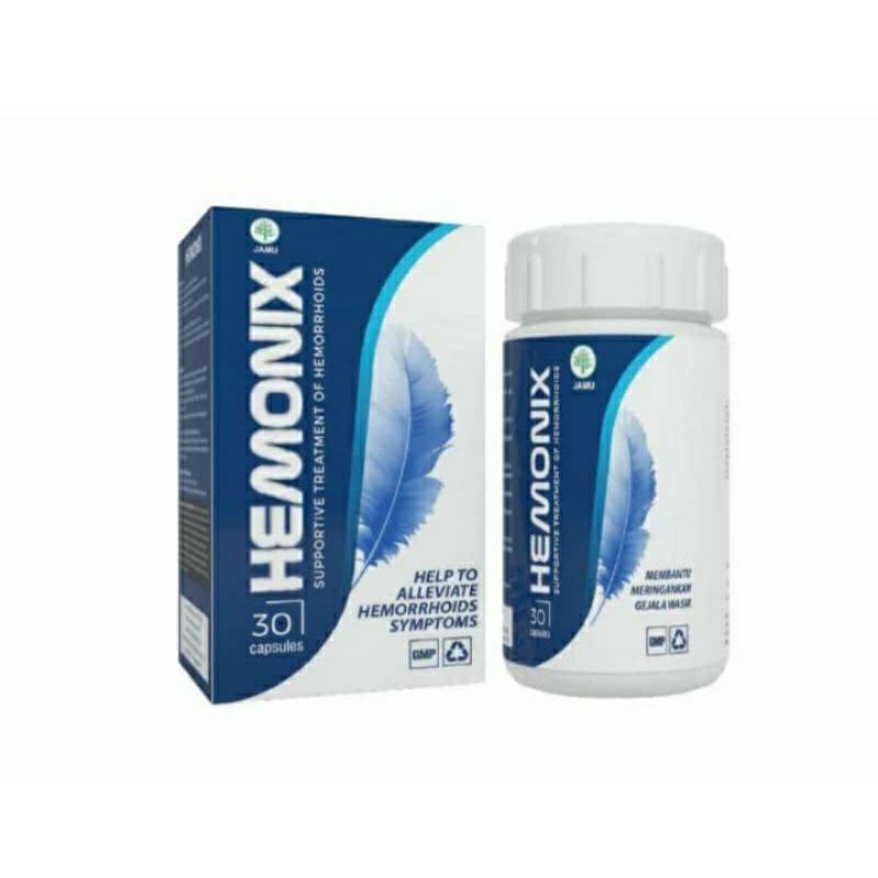 HEMONIX ASLI 100% ORIGINAL OBAT HERBAL WASIR AMBEIEN AMBIYEN
