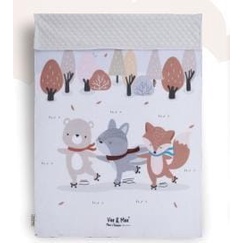 Baby Blanket Raccoon &amp; Friends VMB5050