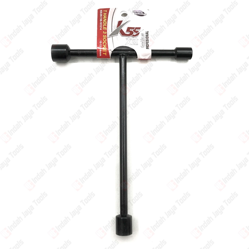 Kunci Sok T 3 Socket 10-12-14 mm K55 - 3 Way Socket 3 Sisi Model Y