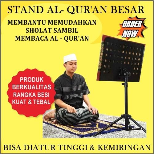 Stand Penyangga Al Quran Besar Rekal Berdiri Penyangga Alquran Jumbo 001